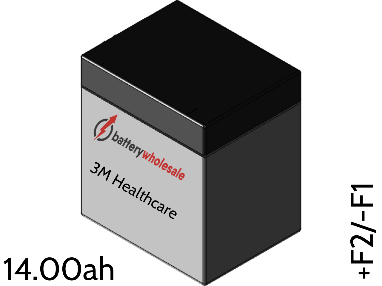 3M Healthcare Blood Pump 6V 14Ah FP battery