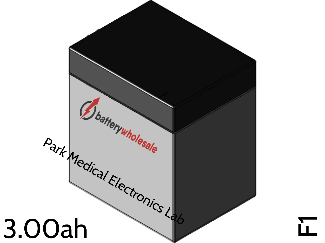 Park Medical Electronics Lab 1026 Doppler battery